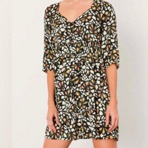Ba$sh May printed Mini Dress Size Large/EU3/US8